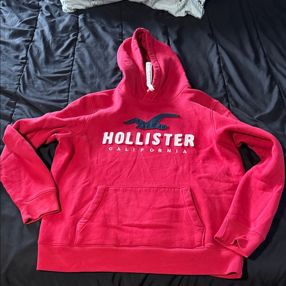Hollister Vibrant Red Pullover